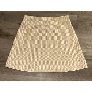 Theory Teslia J Sue Mini Skirt in Ivory Mix Knit, Sz Large, MP $265